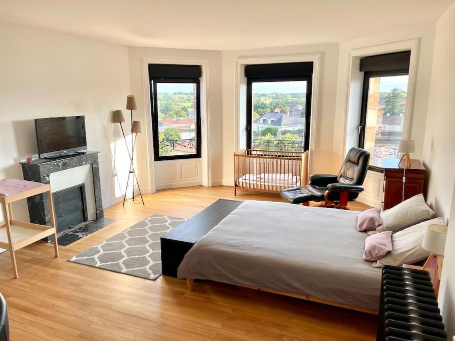 Appartement 160M2 - 2E Etage Maison De Maitre Beaupréau-en-Mauges Zewnętrze zdjęcie