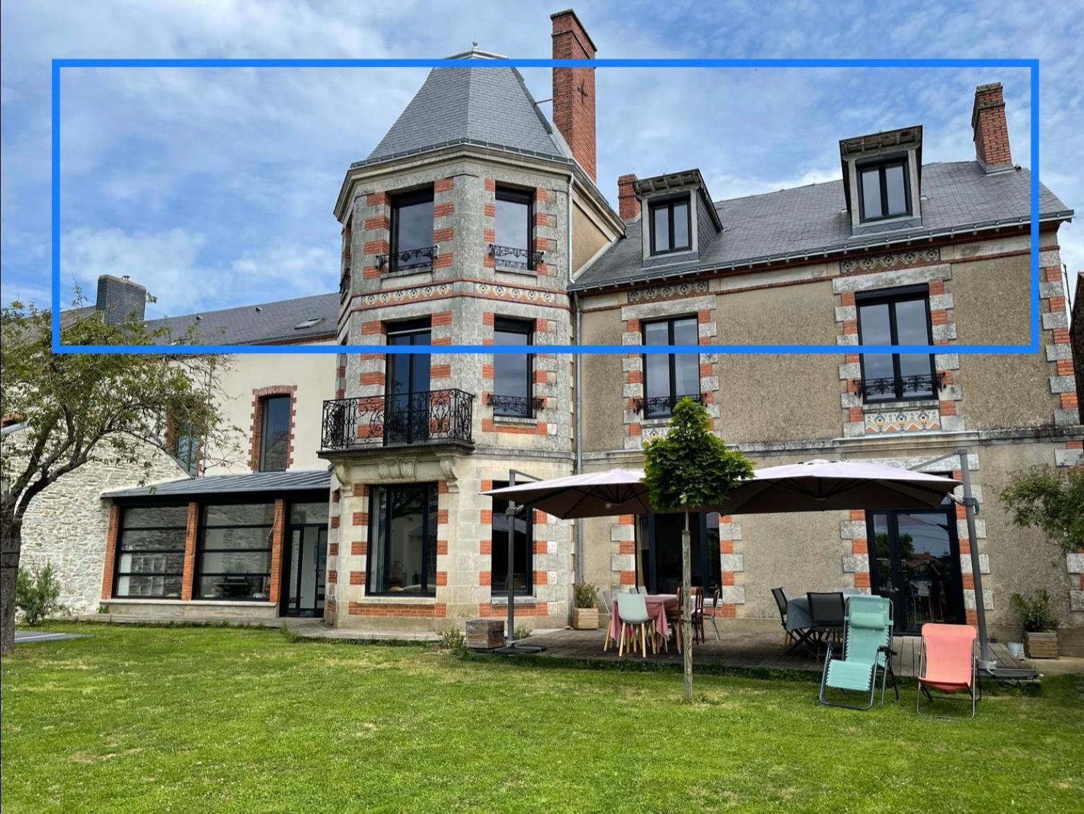 Appartement 160M2 - 2E Etage Maison De Maitre Beaupréau-en-Mauges Zewnętrze zdjęcie